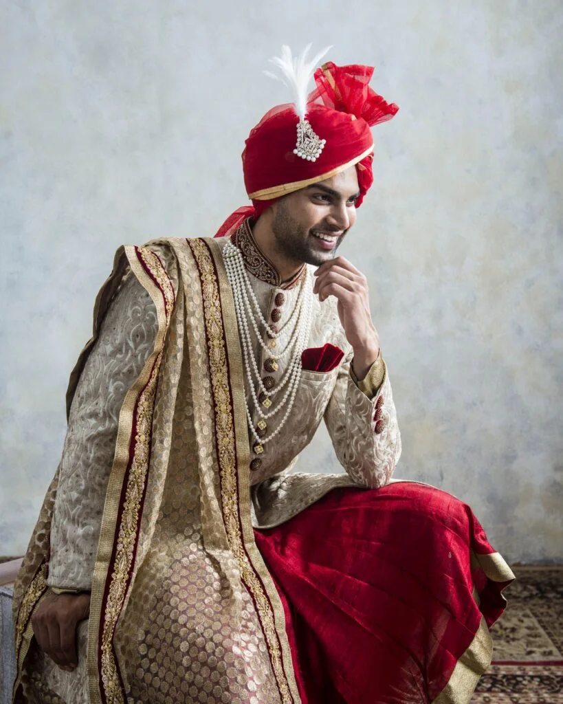 Dulha Photo poses for wedding