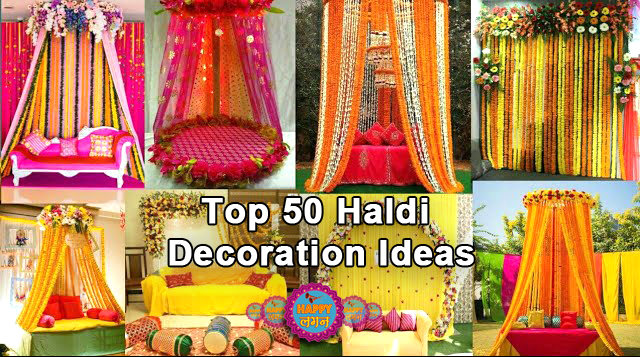 Uniqu Haldi Decoration ideas