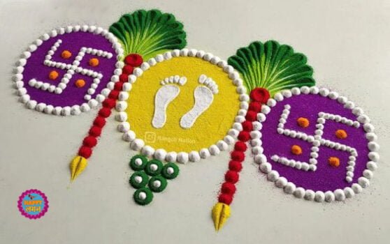 Harassment Rangoli Design Happy Lagan - Wedding and Event Planning Services